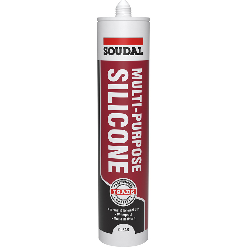 Soudal Trade Multi Purpose Silicone 270ml Clear